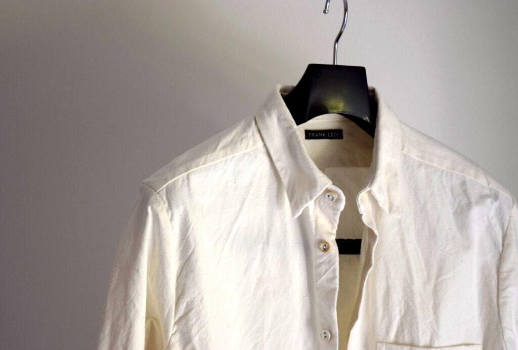 FRANK LEDER フランクリーダーのVINTAGE BED LINEN SHIRT | シャツと休む