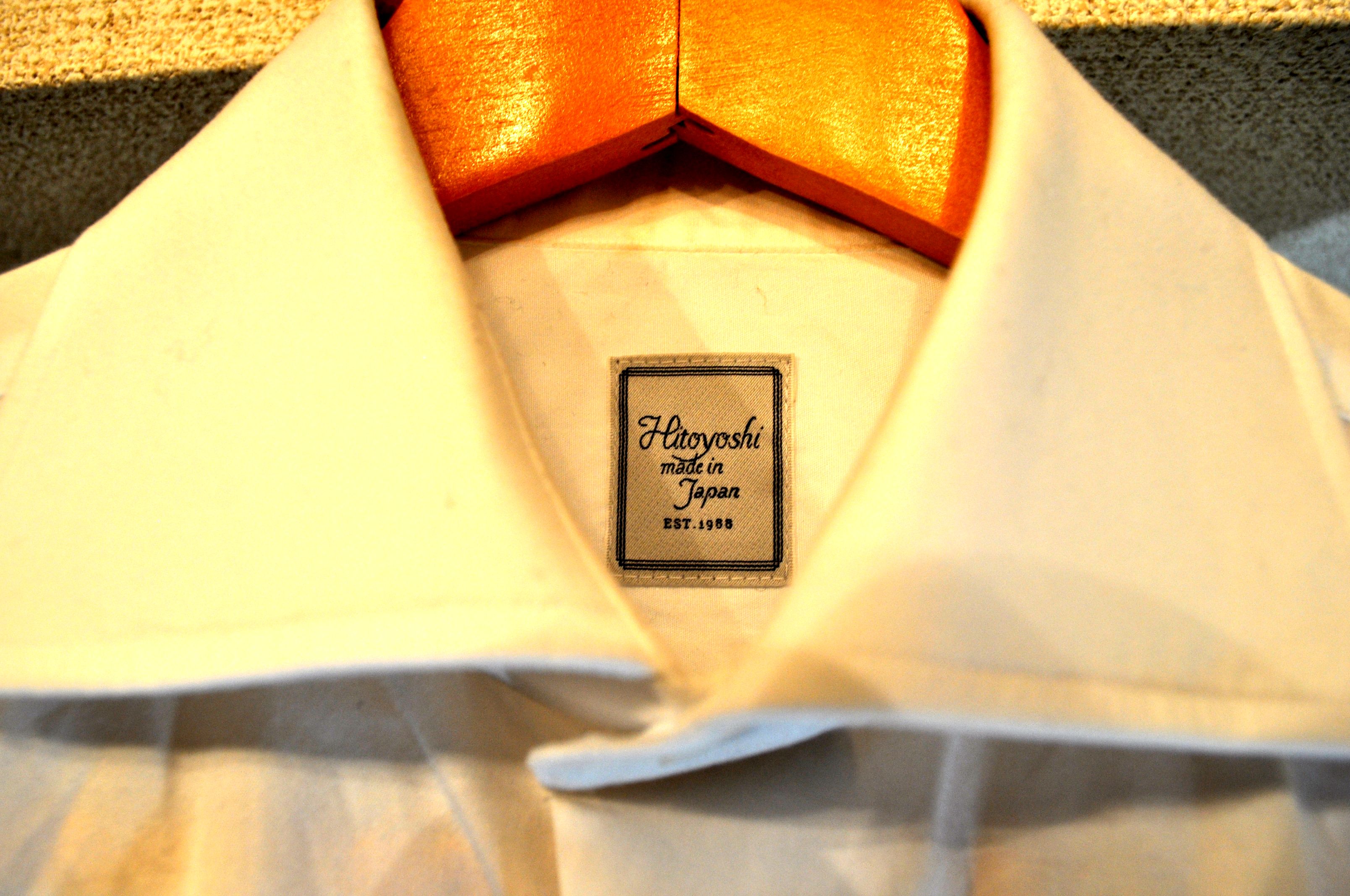 シャツNo.105 HITOYOSHI ヒトヨシのパターンオーダーシャツ | シャツと休む